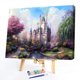 thumbnail image 2 of Wdftyju Kit de pintura por números DIY Rainbow Castle lienzo pintado a mano cuadro de arte al óleo Wdftyju 3ns7st0tw8fb4rr7, 2 of 9