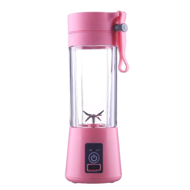 Licuadora Eléctrica Recargable Del De La Taza Del Exprimidor De La Seguridad Del USB 380ml Para El Viaje Rosado Macarena Mini exprimidor eléctrico de seguridad