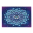 thumbnail image 1 of Star Mandala Cutting Board, Geometry Elements Doodle Style Hearts and Floral Pattern, Decorative Tempered Glass Cutting and Serving Board, in 3 Sizes, by Ambesonne, 1 of 2