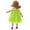 Green, variant on Coerni Toddler Baby Girl Tulle Tutu Dress Sleeveless Layered Dresses Princess Birthday Parties Dress Summer Beach Clothes