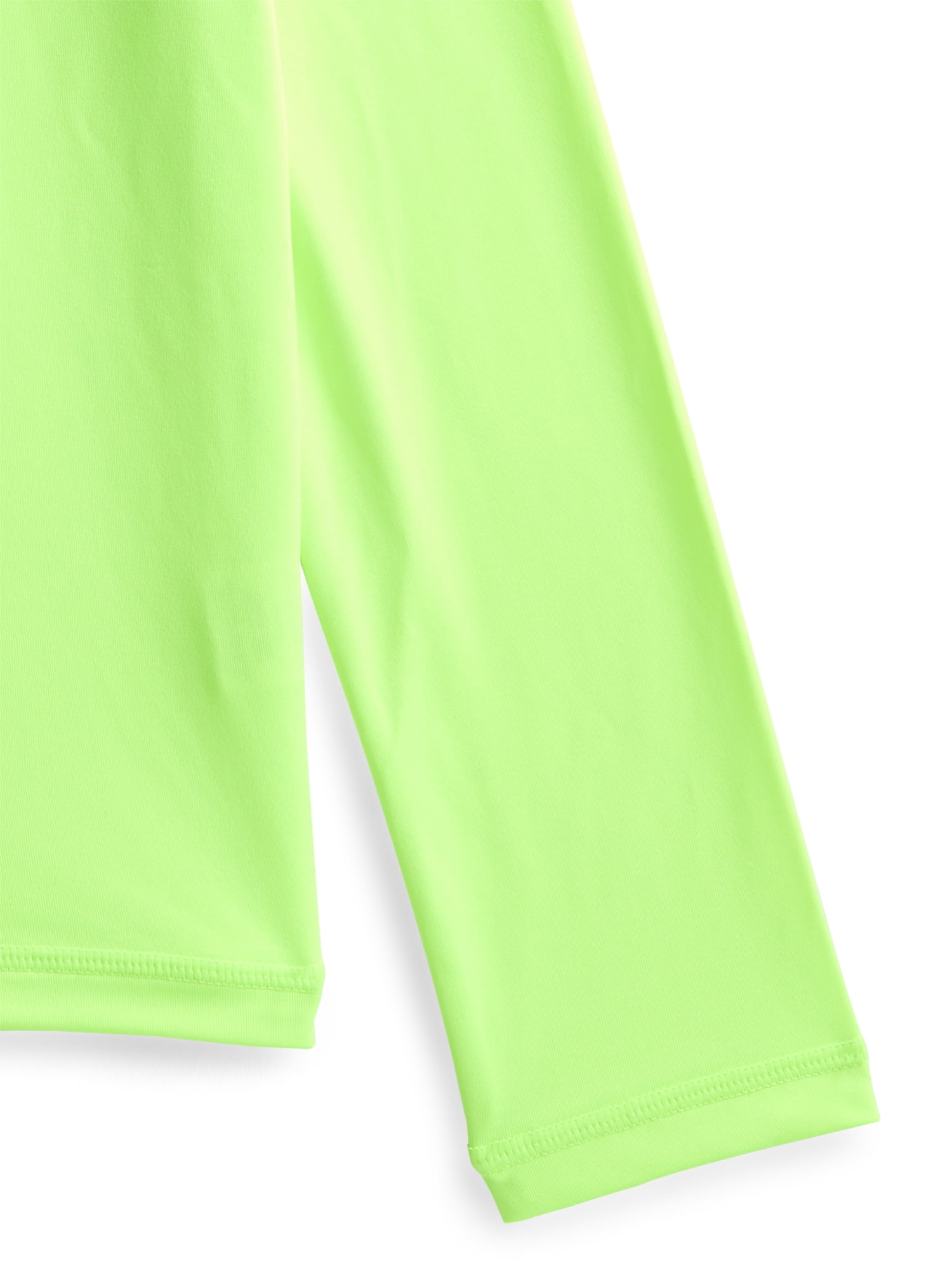 Wonder Nation Boys Hooded Rash Guard with Long Sleeves, Sizes 4-18 & Husky