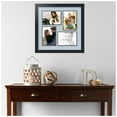 thumbnail image 2 of ArtToFrames Collage Photo Picture Frame with 4 - 5x7 Openings, Framed in Black with Baby Blue and Black Mats (CDM-3926-16), 2 of 8