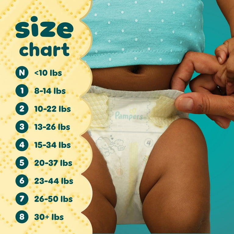Free Shipping! Pampers Baby Diapers Size 168 Count with