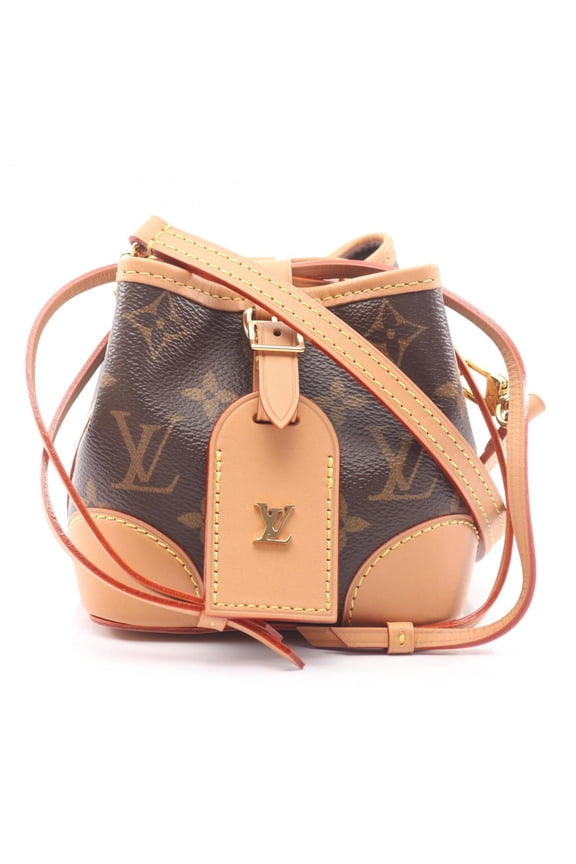 Pre-Owned Louis Vuitton Noe Purse Shoulder Bag/Handbag in Coated Canvas and Leather with...