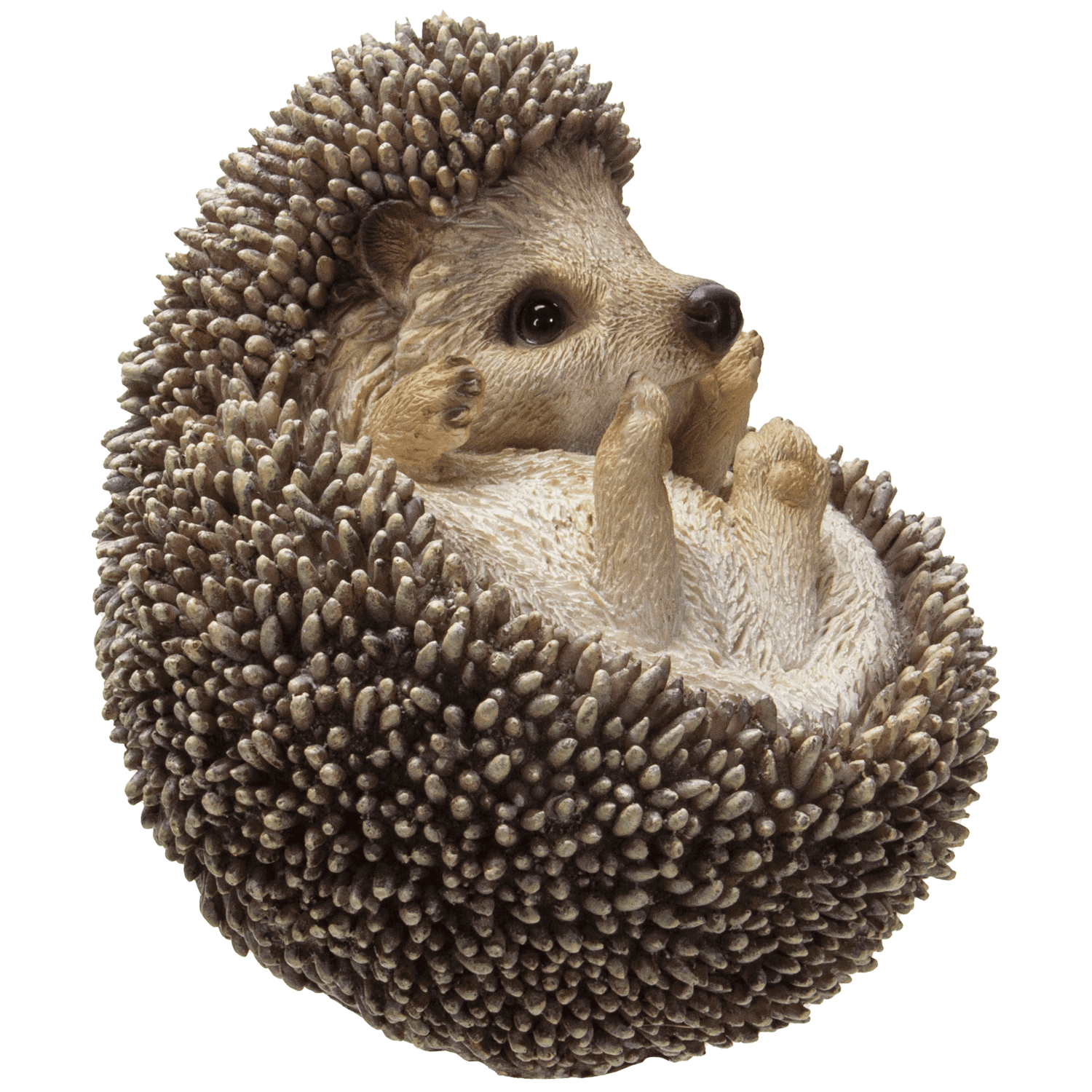 Baby Ceramic Hedgehog Bella, Unpainted Figurines & Statues