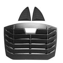 Ikon Motorsports Compatible with 2013-2016 Scion FR-S/2013-2020 Subaru BRZ/2017-2020 Toyota 86 IKON Style Rear Side Window Louver