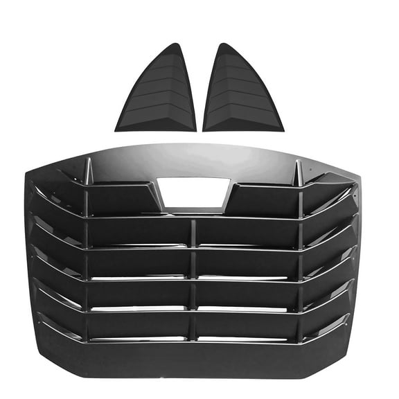 Ikon Motorsports Compatible with 2013-2016 Scion FR-S/2013-2020 Subaru BRZ/2017-2020 Toyota 86 IKON Style Rear Side Window Louver