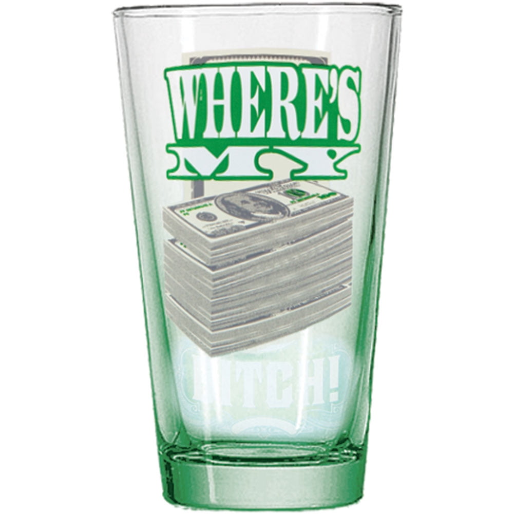 Breaking Bad Where's My Money 16oz Pint Glass by Just Funky