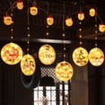 thumbnail image 3 of 3D Christmas Tree LED Pendent Lights Hanging Night Light Window Interior Decor, 3 of 8