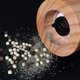 thumbnail image 2 of Molinillo de sal y pimienta de madera y cerámica, molinillo de especias con TA ajustable, 2 of 3