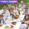 thumbnail image 4 of Juego de 4 tenedores de cena coloridos, tenedores de cubiertos multicolores modernos, 4 of 5