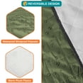 thumbnail image 2 of Sun Cube 60" x 80" Outdoor Picnic Blanket, Waterproof, 2 of 7
