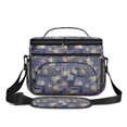 thumbnail image 2 of Lunch Box Pioneer Flower Floral Print Pattern Insulated Lunch Bag for Women Men,Medium Leakproof Lunchbox Cooler Bag Adjustable Strap,10 X 6.7 X 8 Inches, 2 of 6