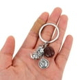 thumbnail image 5 of TABLZONE Coffee Bean Keychain Set, 2 Pieces Zinc Alloy and Plastic, Perfect Gift for Coffee, 5 of 8