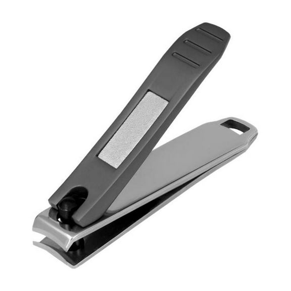 Nail clipper with matte handle and nail file BEAUTY & CARE 51 (large) -KBC-51