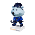 thumbnail image 2 of St. Louis Blues Lil Big Head Mascot Garden Statue, 2 of 3
