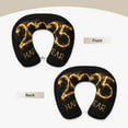 thumbnail image 3 of KLL Happy New Year 2025 Pattern Memory Foam Cervical Neck Pillow Versatile U-Shaped Pillows for Home/Office/Camping/Travelling/Soft Washable Cover, 3 of 8