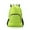 green, variant on Packable hiking backpack waterproof, collapsible backpack, suitable for travel, - green