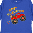 thumbnail image 4 of Inktastic Happy Thanksgiving Monster Truck with Turkey and Food Boys or Girls Long Sleeve Toddler T-Shirt, 4 of 5