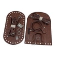 thumbnail image 2 of Bag Making Set Sewing PU Leather Bag Bottom Shaper Pad Knitting Bag Bottoms Coffee, 2 of 9