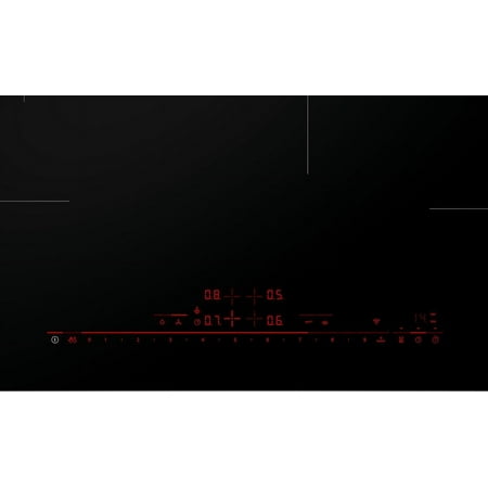 Bosch - 800 Series 30" Built-In Electric Induction Cooktop with 4 elements and HomeConnect, Frameless - Black