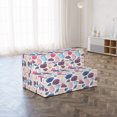 thumbnail image 4 of Scallop Foldable Mattress, Hand Drawn Colorful Shells, 74.8" x 39.4", Multicolor, by Ambesonne, 4 of 6