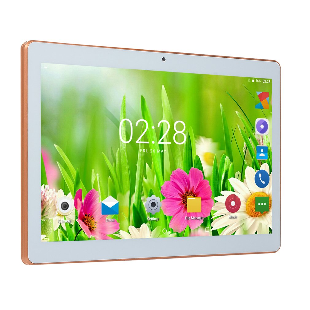 Tablets android Tablets KT107 Plastic Tablet 10.1 Inch HD Large Screen Android 8.10 Version