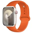 thumbnail image 1 of Correa de silicona para Apple Watch, pulsera deportiva de 44mm, 45mm, 40mm, 41mm, 42-38mm y 45 mm, serie iwatch 8 7 6 5 4 3 SE 9 Ultra 2 49mm, 1 of 5