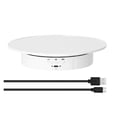 thumbnail image 1 of 360 Degree Electric Rotating Turntable Display Stand For Video Photography Props Speed Adjustable Display Turntable ,Quiet and Smooth, 1 of 7