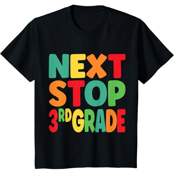 Funny Next Stop 3rd Grade Graduation For Boys Girls Kids T-Shirt