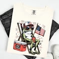 thumbnail image 4 of 4th of July Shirt USA Shirt Fourth of July Shirt Frog Shirt Funny Frog Tee Beer Shirt, Fourth of July Tee, Gift for Dad, 4 of 4