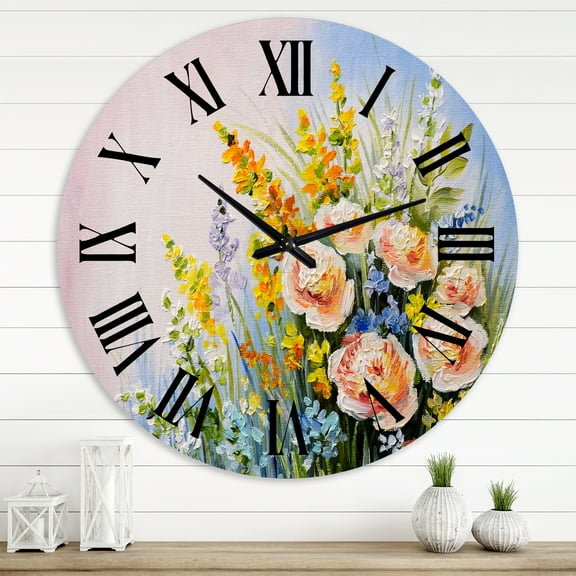Designart 1 in Traditional Wall Clock