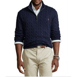 Polo Ralph Lauren HUNTER NAVY Men's Cotton Crewneck Sweater