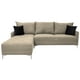 thumbnail image 3 of Sala esquinera EL BAZAR STORE Caslon 260x180 cm Lino nacional Beige Moderna abotonada, 3 of 6