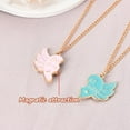 thumbnail image 5 of Matching Necklaces for Best Friends Friendship Gifts for Women Men Besties Birthday Gifts for Couple Sister Freinds Graduation Gifts Ideas Gold Half Heart Wings Pendant Necklaces for 2, 5 of 6