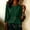 Green casual french sleeve top a1, variant on Casual French Sleeve Round Neck Top for Women, Soft Thin Temperament Blouse, Lightweight Summer Tee for Daily Office Travel Wear, Black S