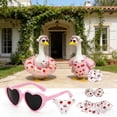 thumbnail image 6 of Lilixerw 23" Summer Beach Porch Goose OutFits with Sunglasses & Hat Hawaiian Theme Fashion Goose Clothes Set Cute Goose Costume for Yard Garden & Patio Outdoor Decor, 6 of 6
