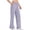 Purples, variant on Women’s Sun Protection Pants Upf 50+ Elastic Waist Drawstring Loose Pants Straight Leg Side Split Trousers with Pockets