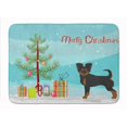 thumbnail image 1 of Carolines Treasures CK3813RUG Black & Tan Chion Christmas Tree Machine Washable Memory Foam Mat, 1 of 4