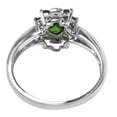 thumbnail image 3 of 0.82 Ctw Chrome Diopside 925 Sterling Silver Art Deco Women Ring Size US- 7, 3 of 8