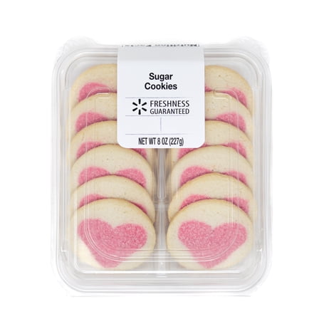 Freshness Guaranteed Valentine's Sugar Cookies, 8 oz, 12 Count