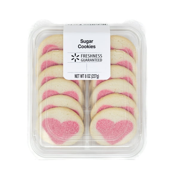 Freshness Guaranteed Valentine's Sugar Cookies, 8 oz, 12 Count