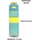 thumbnail image 3 of Botella De Plástico Agua Deportiva Termo Agarradera 850ml Amarillo, 3 of 4
