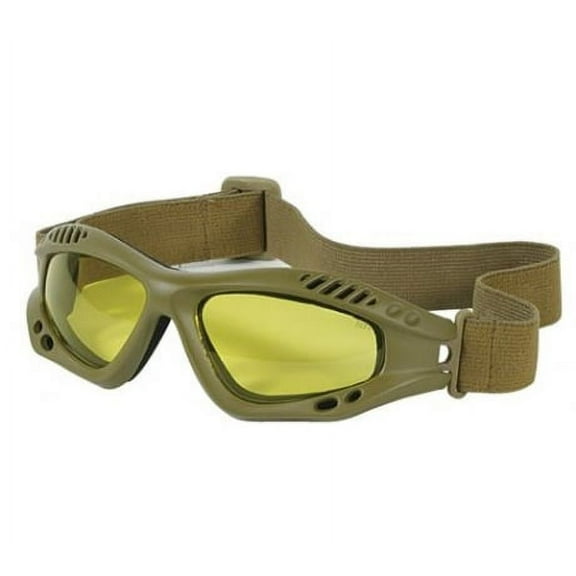 Voodoo Sportac Goggle Glasses, Coyote/Yellow Lens