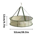 thumbnail image 1 of Multi Functional Honeycomb Net Drying Basket For Household Double-layer Underwear Coolings Basket For Deformation Drying Net, 1 of 1
