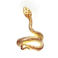 thumbnail image 4 of Qarigey Anillos de tamaño ajustable Modelado de animales Estilo de tendencia Anillo de amistad abierto Accesorios Suministro de joyería de Oro 10piezas, 4 of 6