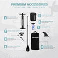 thumbnail image 6 of MSEASFREE Inflatable Paddle Board Stand up Paddle Board with Premium SUP Accessories, 6 of 11