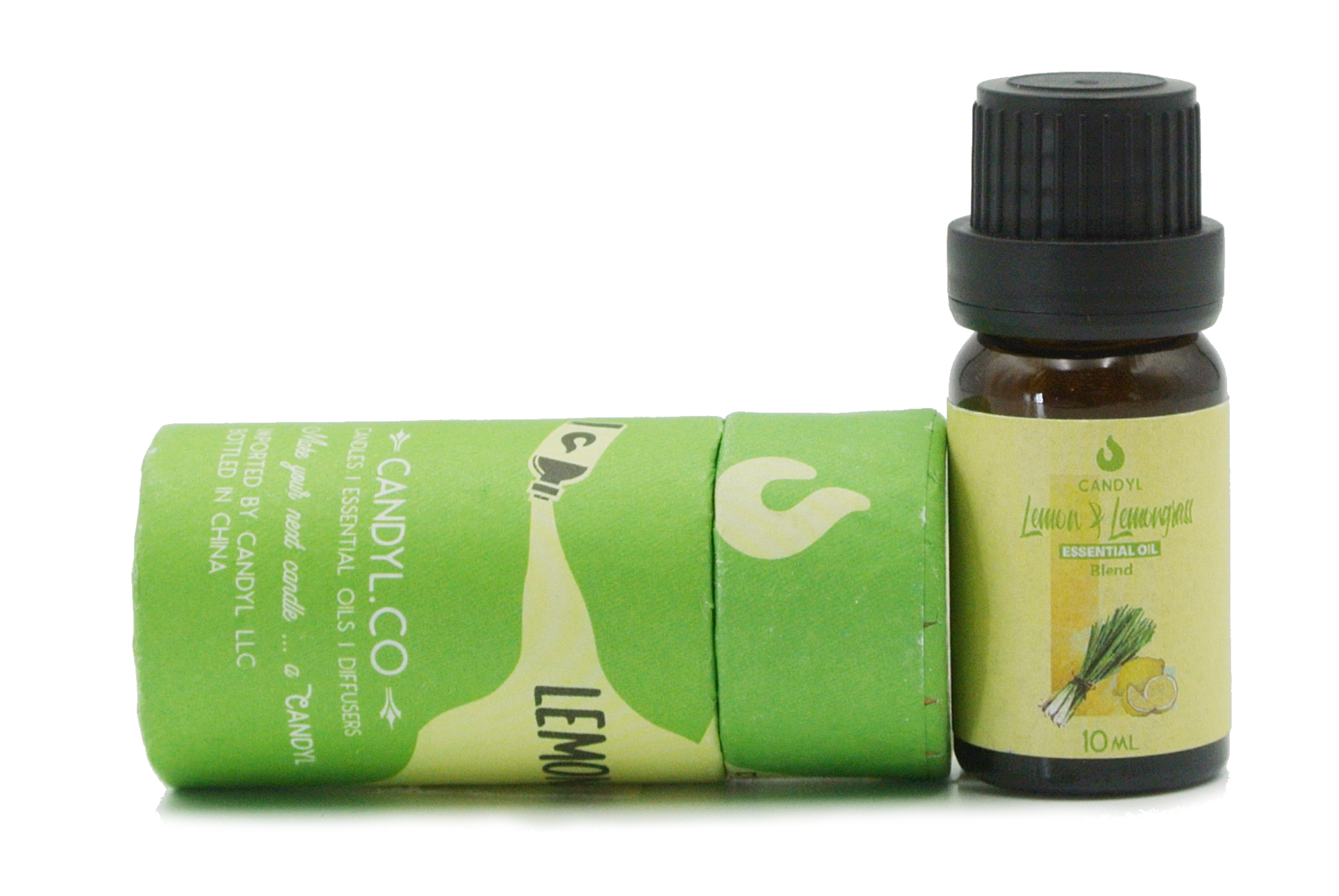 Candyl Aromatherapy Essential Oil - Lemon with Lemongrass 10ml Therapeutic for Aroma Diffuser