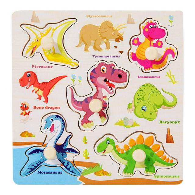 SharkTRUE Children's Puzzle Toys For Early Childhood Education Kindergarten In