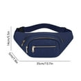 thumbnail image 3 of YiJuHui 3pcs Waterproof Crossbody Waist Pack - Lightweight Travel Fanny Pack with Multiple Pockets for Hiking, Running, and Outdoor Adventures, 3 of 6